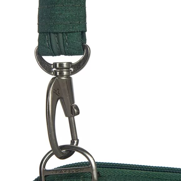 Travelon Anti Theft Metro Small Crossbody Forest Heather - Picture 6 of 16